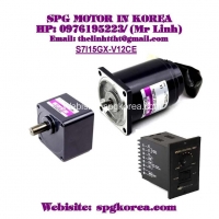 Speed Control Induction SPG Motor (15W □70mm)