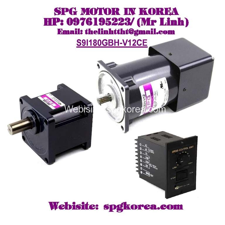 Speed Control Induction SPG Motor (6W - 180W □90mm)