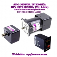 Speed Control Induction SPG Motor (120W □90mm)
